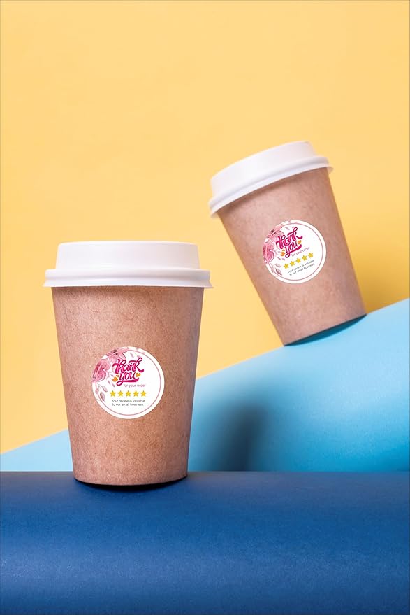 Thank You Stickers 1.5" (Pack of 250) – StampMyMark®