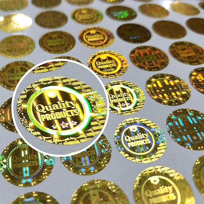 Quality Hologram Security Sticker 15mm (1000 Pack)