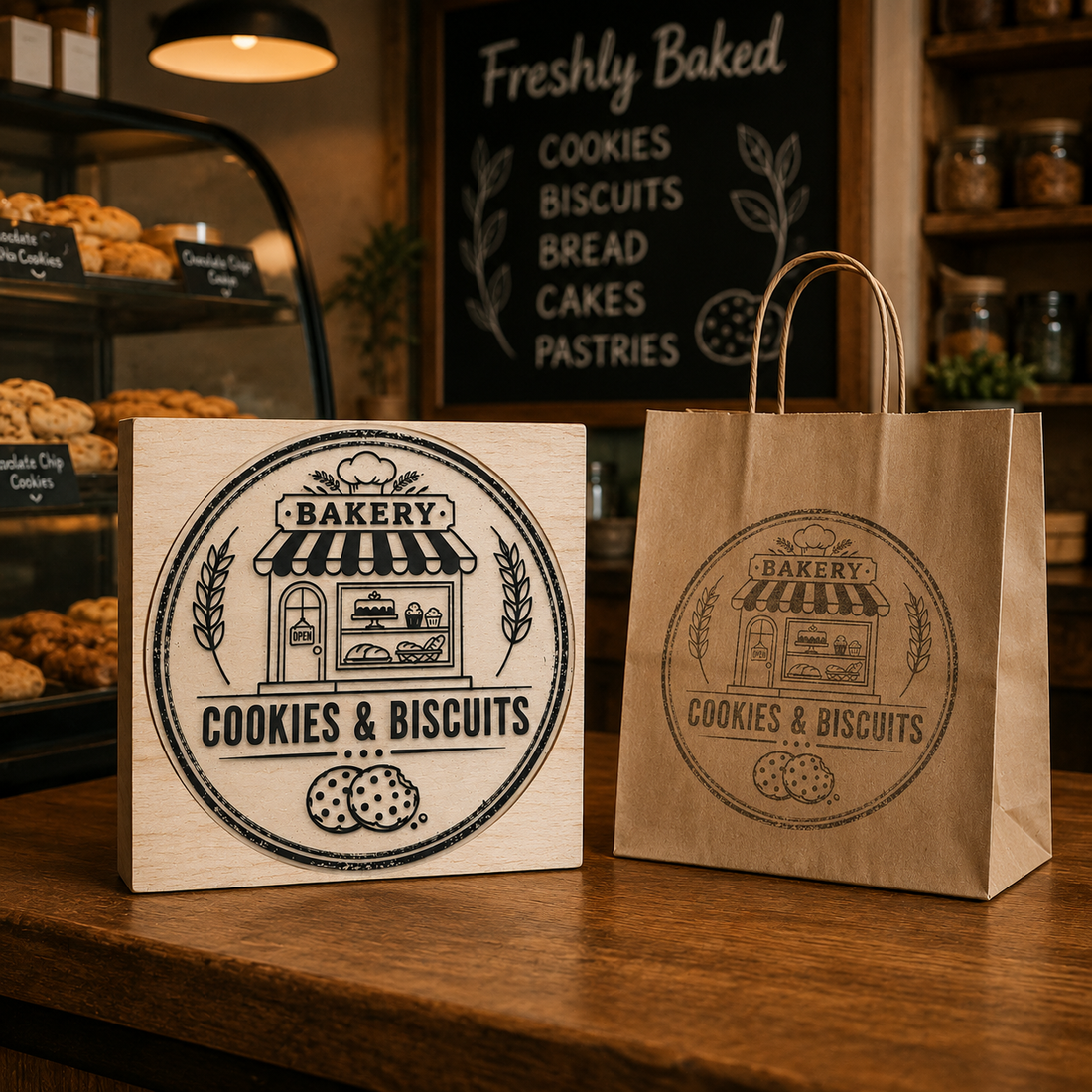 Big Custom Stamp for Juice & Smoothie Bar | Logo Stamp – StampMyMark®