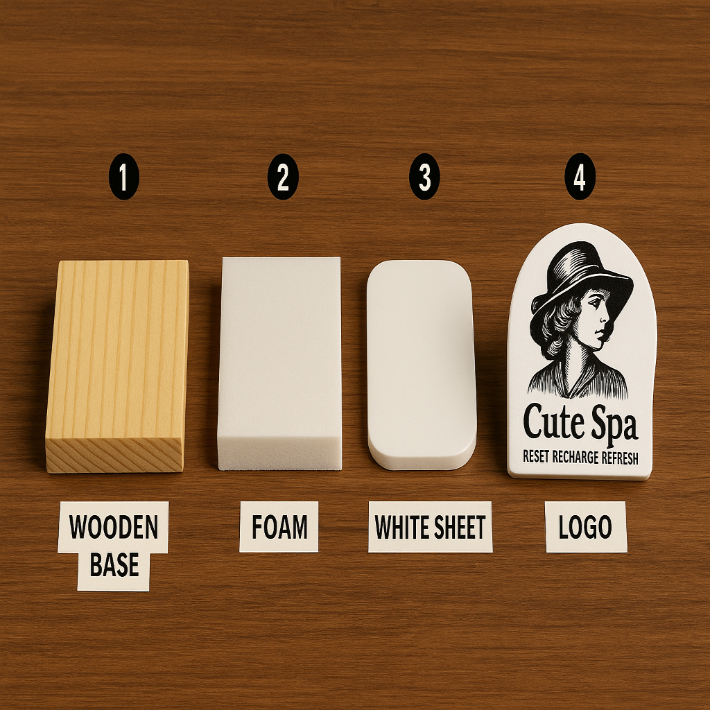 Branding Stamp for Small Business Packaging