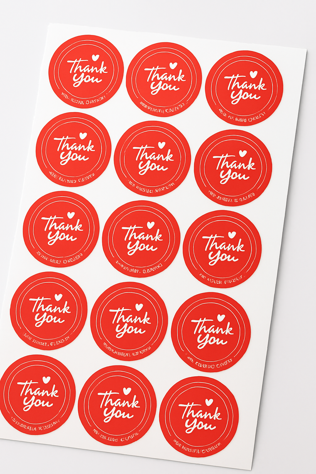 Thank You Stickers 1.5" (Pack of 250) – StampMyMark®