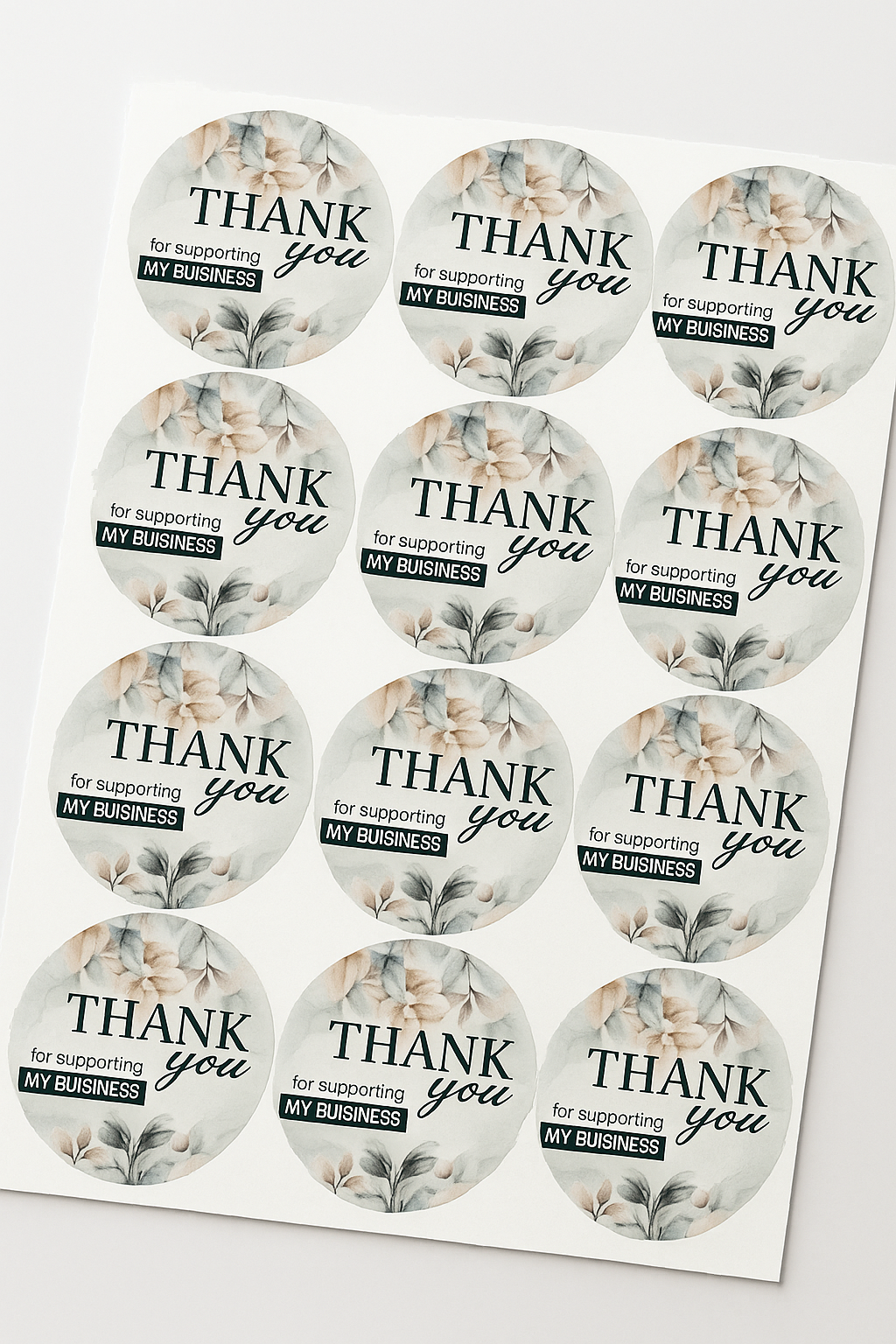 Thank You Stickers 1.5" (Pack of 250) – StampMyMark®