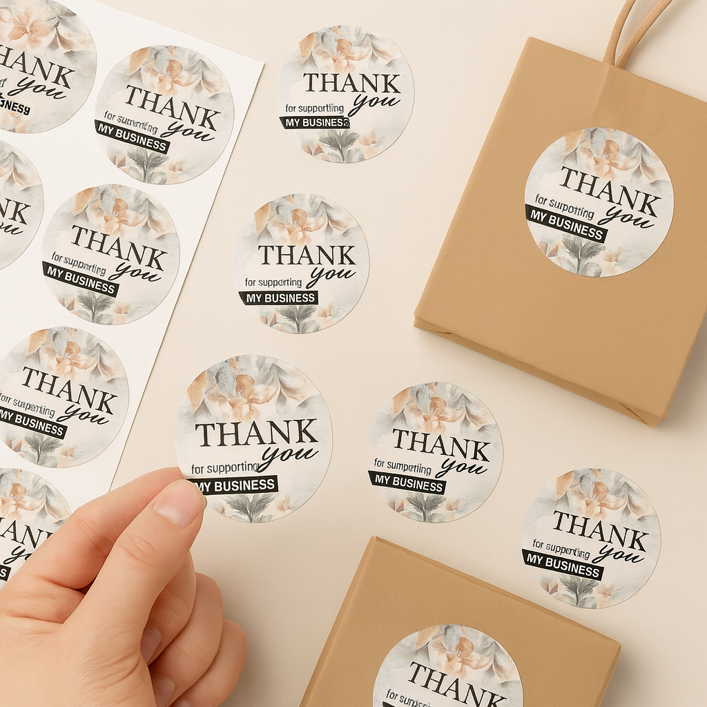 Thank You Stickers 1.5" (Pack of 250) – StampMyMark®