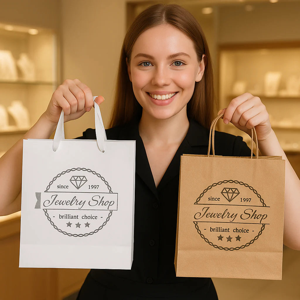 Branding Stamp for Small Business Packaging