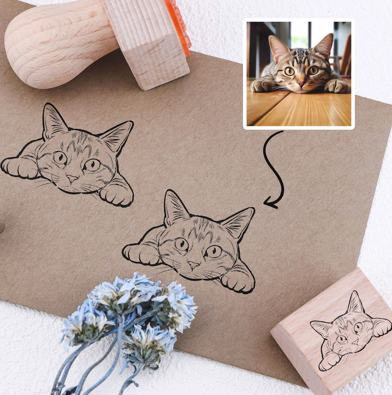 Custom Pet Rubber Stamp By StampMyMark®