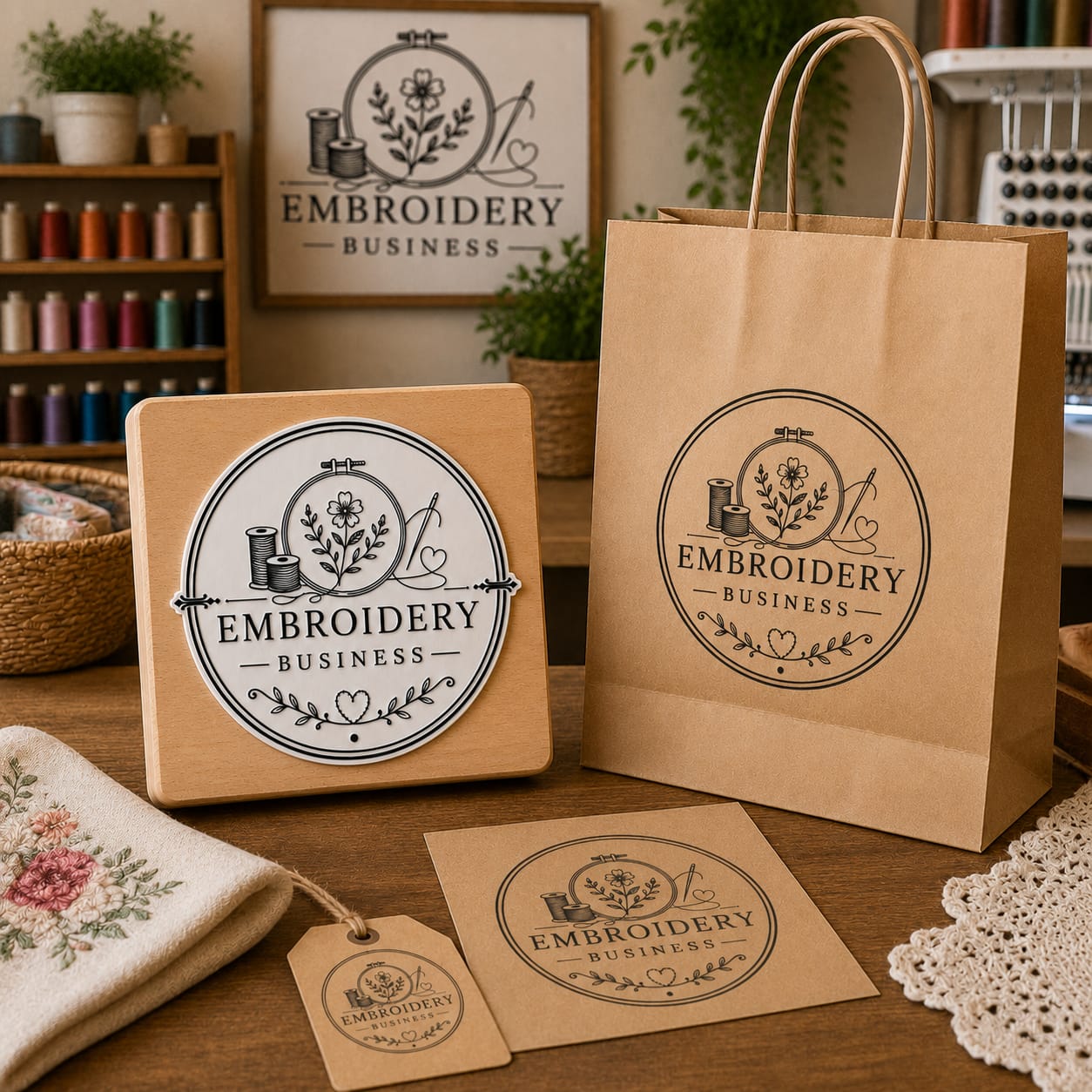 Big Custom Stamp for Resin Art & Craft Business | Logo Stamp – StampMyMark®